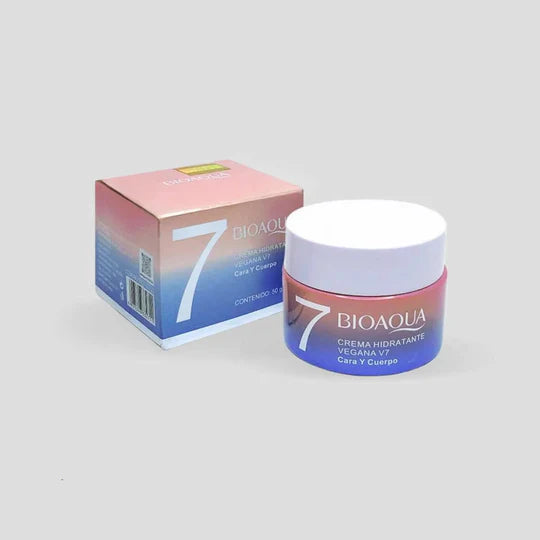 CREMA REVITALIZANTE V7 / ACLARADOR MAGICO VEGANA -