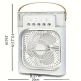 Air Cooler3 En 1 Ventilador Portatil